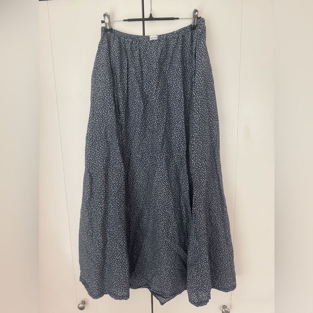 Rat Boi Floral Navy Skirt